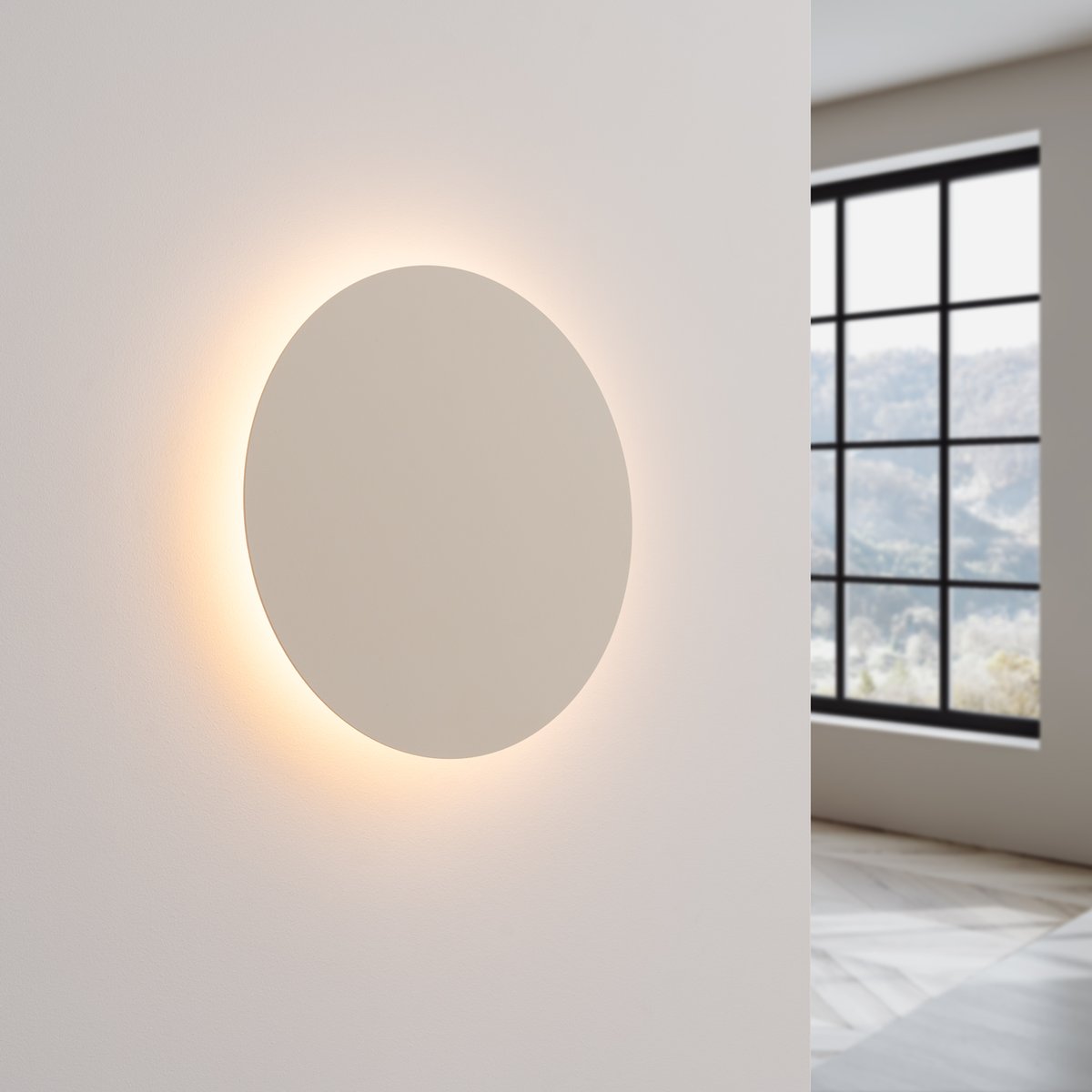 Applique murale Acier Beige LED 1 Borgen beige, EDEN