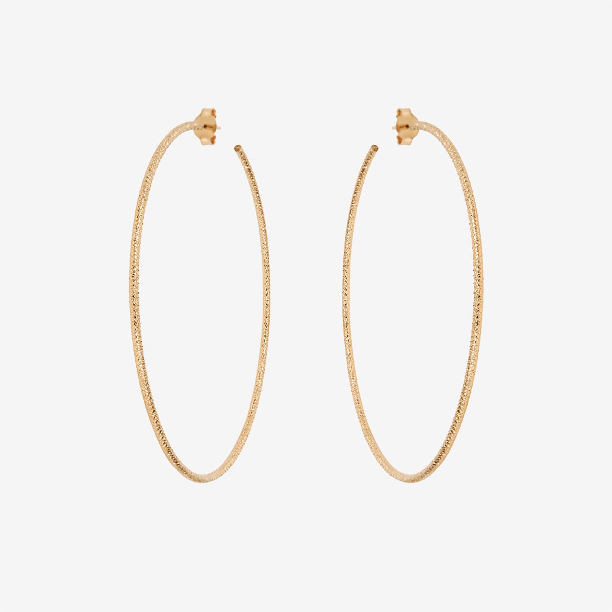 Creoles dorées - bling doré, CAROLINE NAJMAN