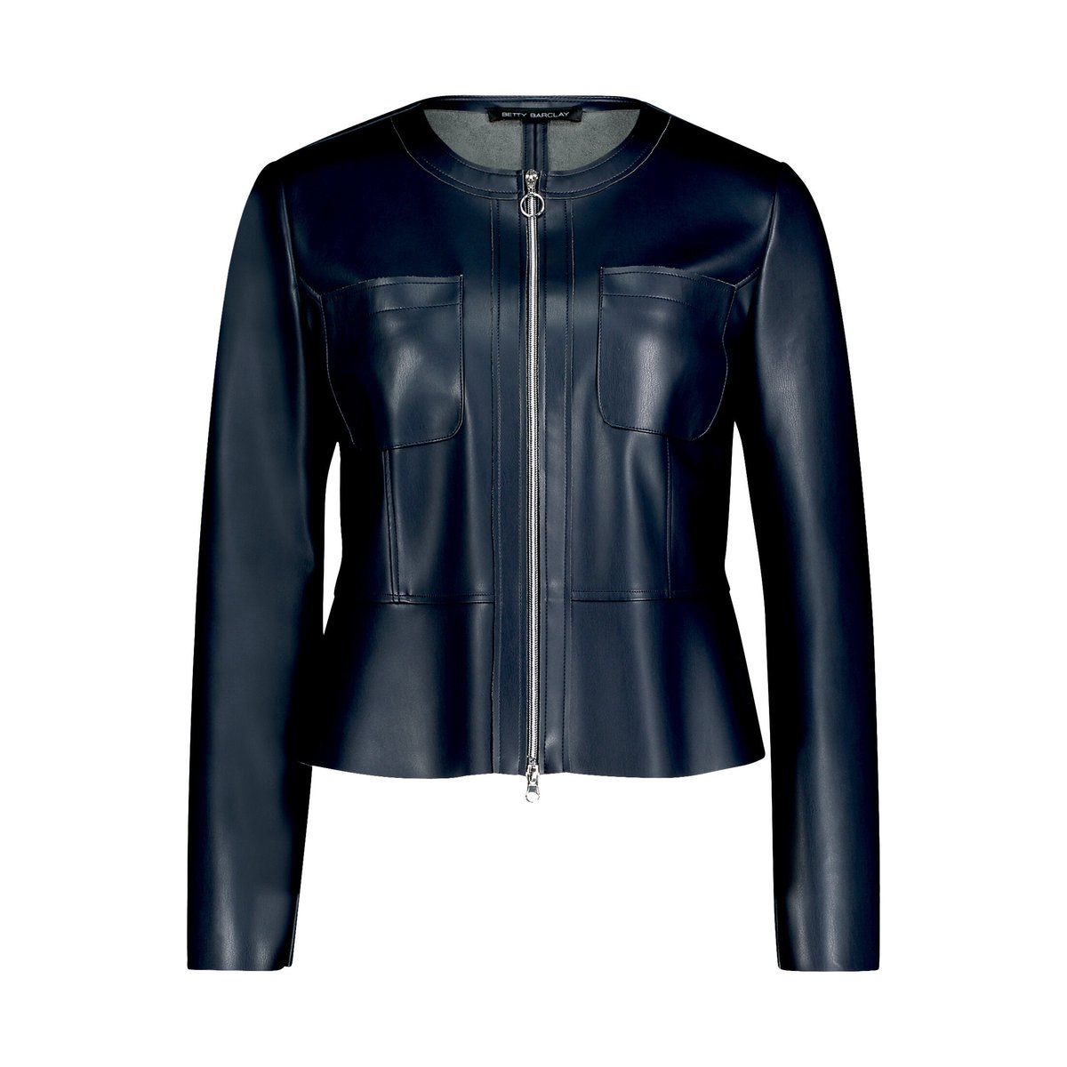 Blazer court à fermeture zippée dark sky, BETTY BARCLAY
