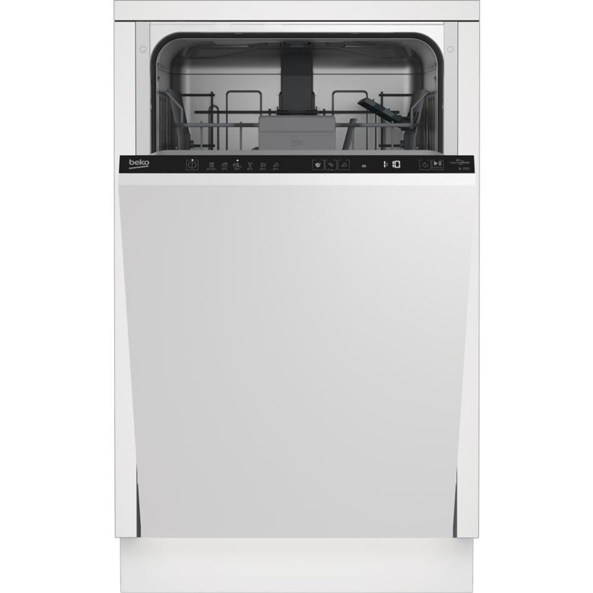 Lave vaisselle tout integrable 45 cm BDIS15031 sans facade tout intégrable, BEKO
