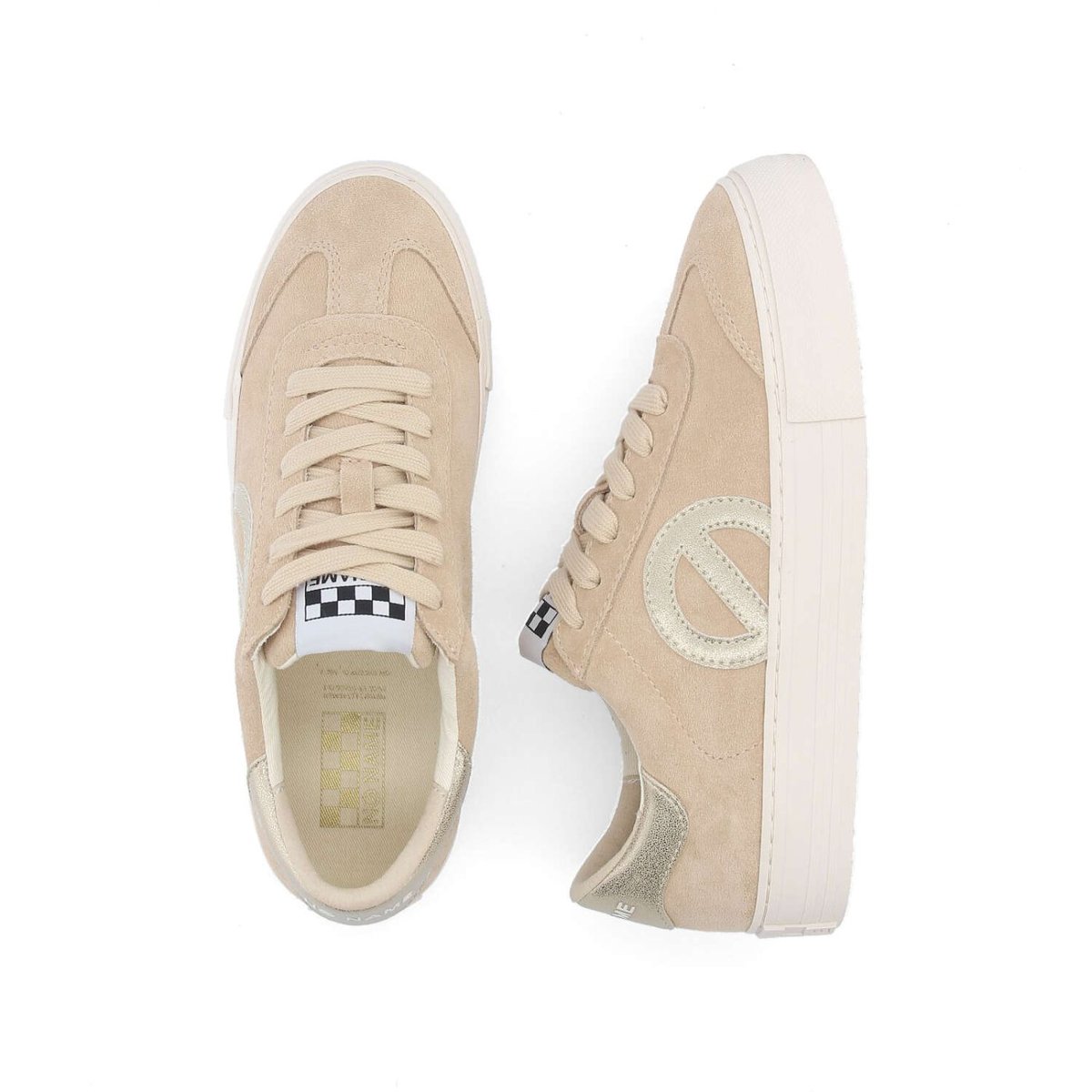 Sneakers ARCADE TOE SIDE beige, NO NAME