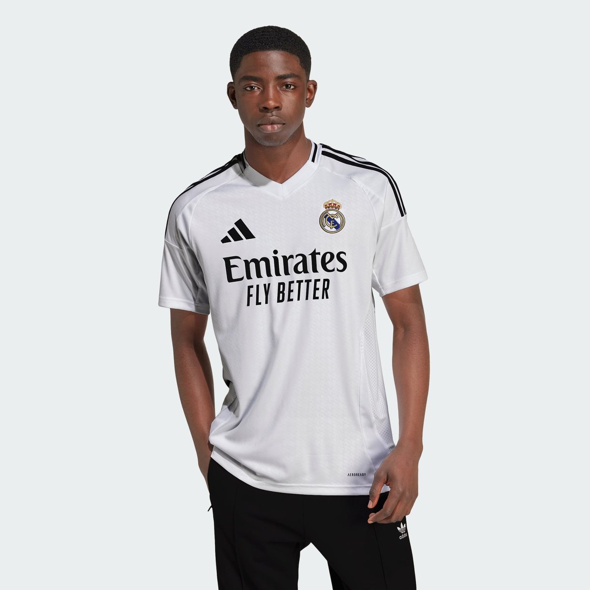 Maillot Domicile Real Madrid 24/25 white, adidas Performance