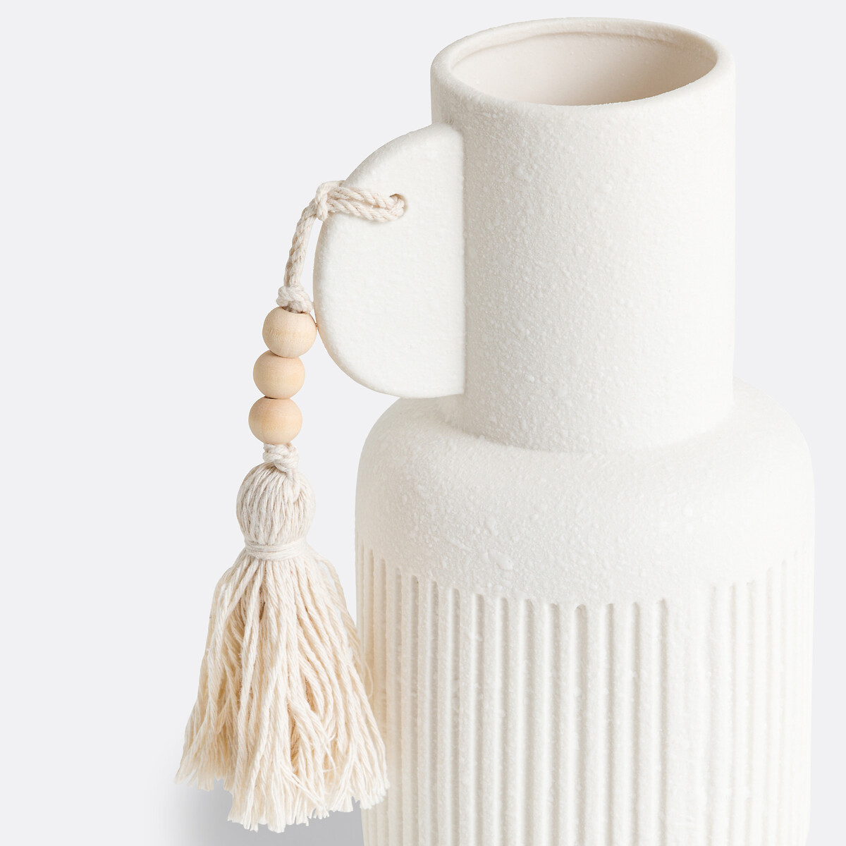 Malio 20cm High Ceramic Trinket white, LA REDOUTE INTERIEURS
