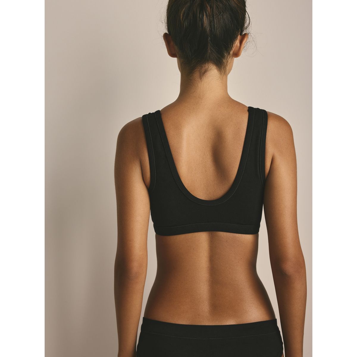 Soutien-gorge kind to skin, lot de 2 noir/crème, NEXT