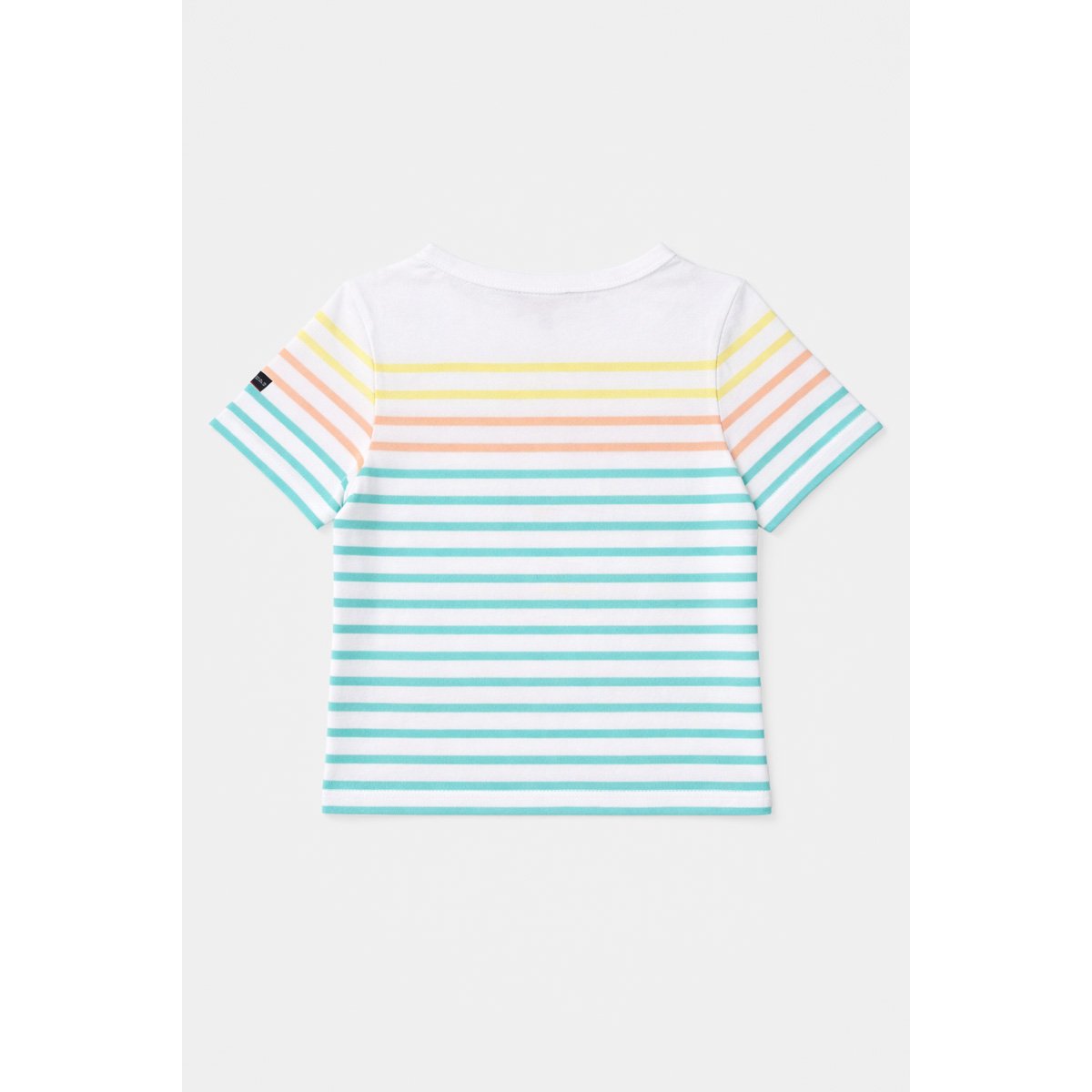 Marinière Kids - coton léger blanc/ citronelle/ peach n, ARMOR-LUX