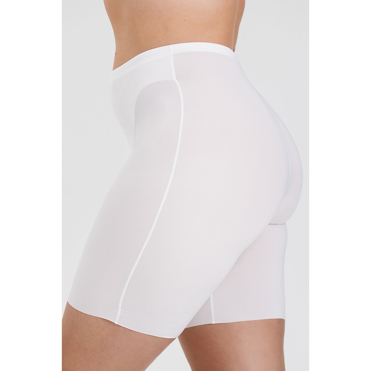 Culotte Cool Sensation à Jambes Longues - Doublée Sur Le Devant blanc, MISS MARY OF SWEDEN