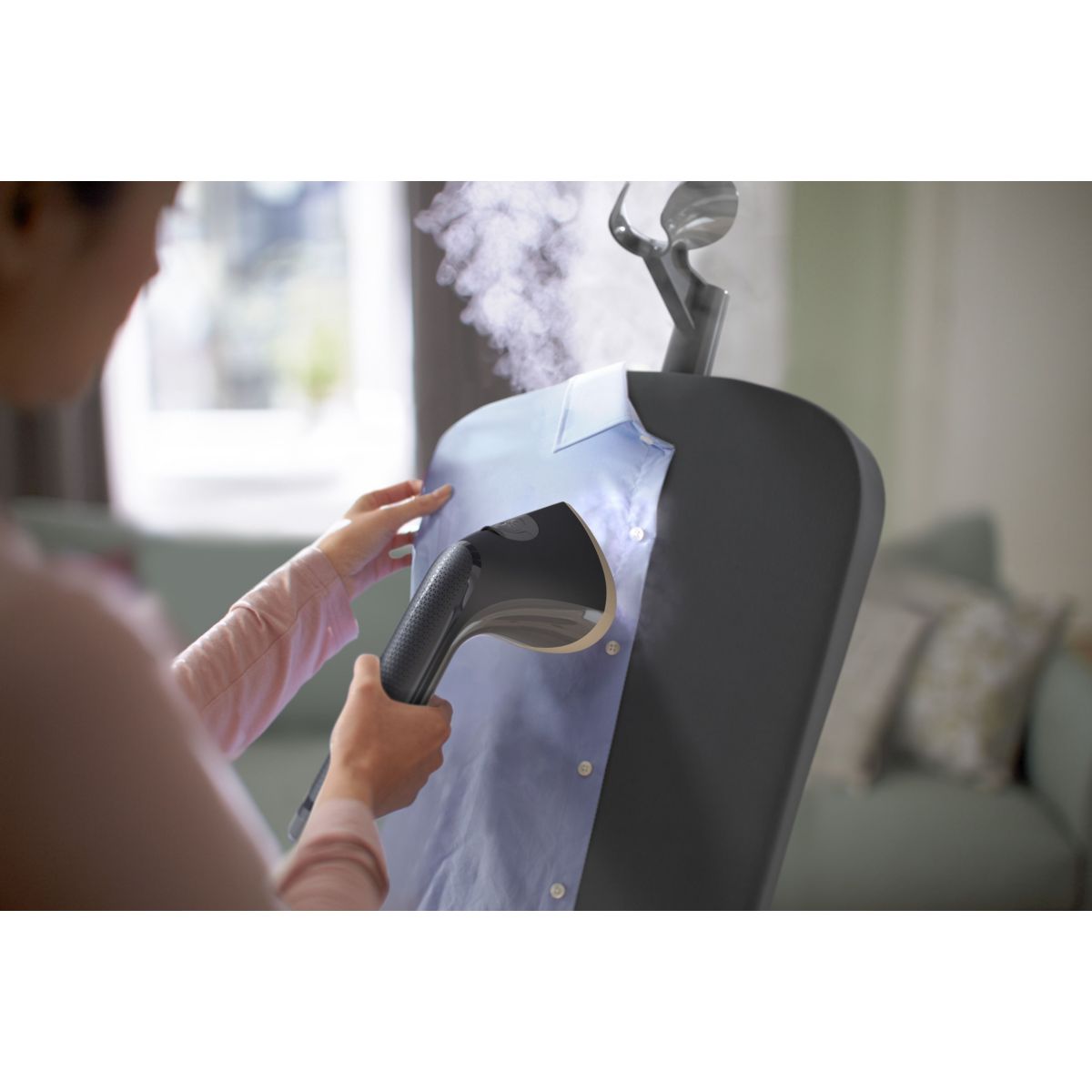 Défroisseur vapeur STE3170/80 steamer noir, 2000W, réservoir 2L couleur unique, PHILIPS