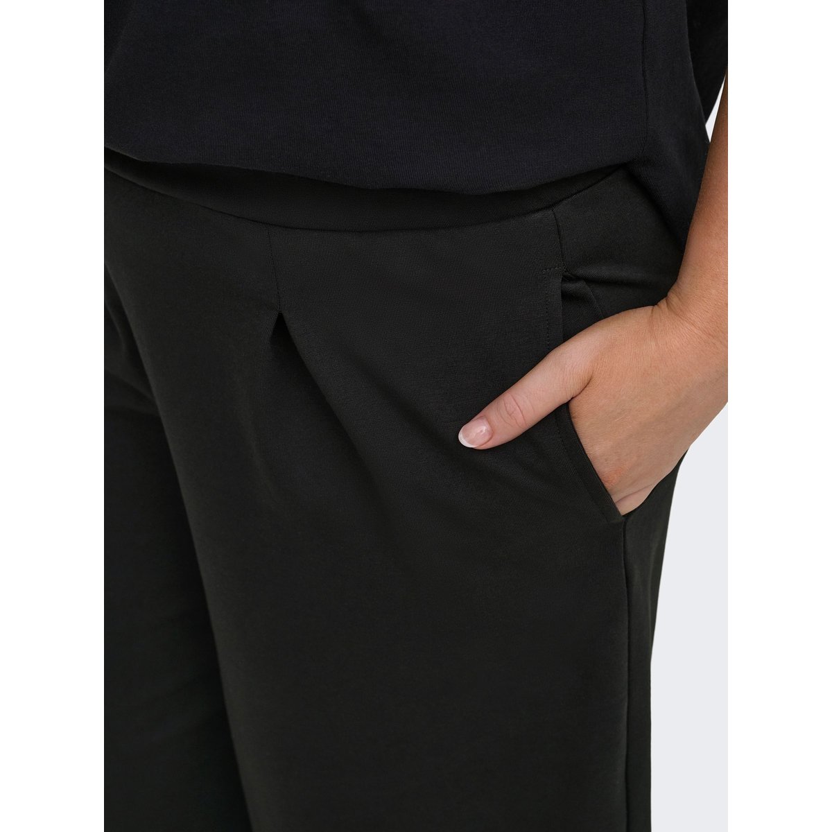 Pantalon noire - black, ONLY CARMAKOMA