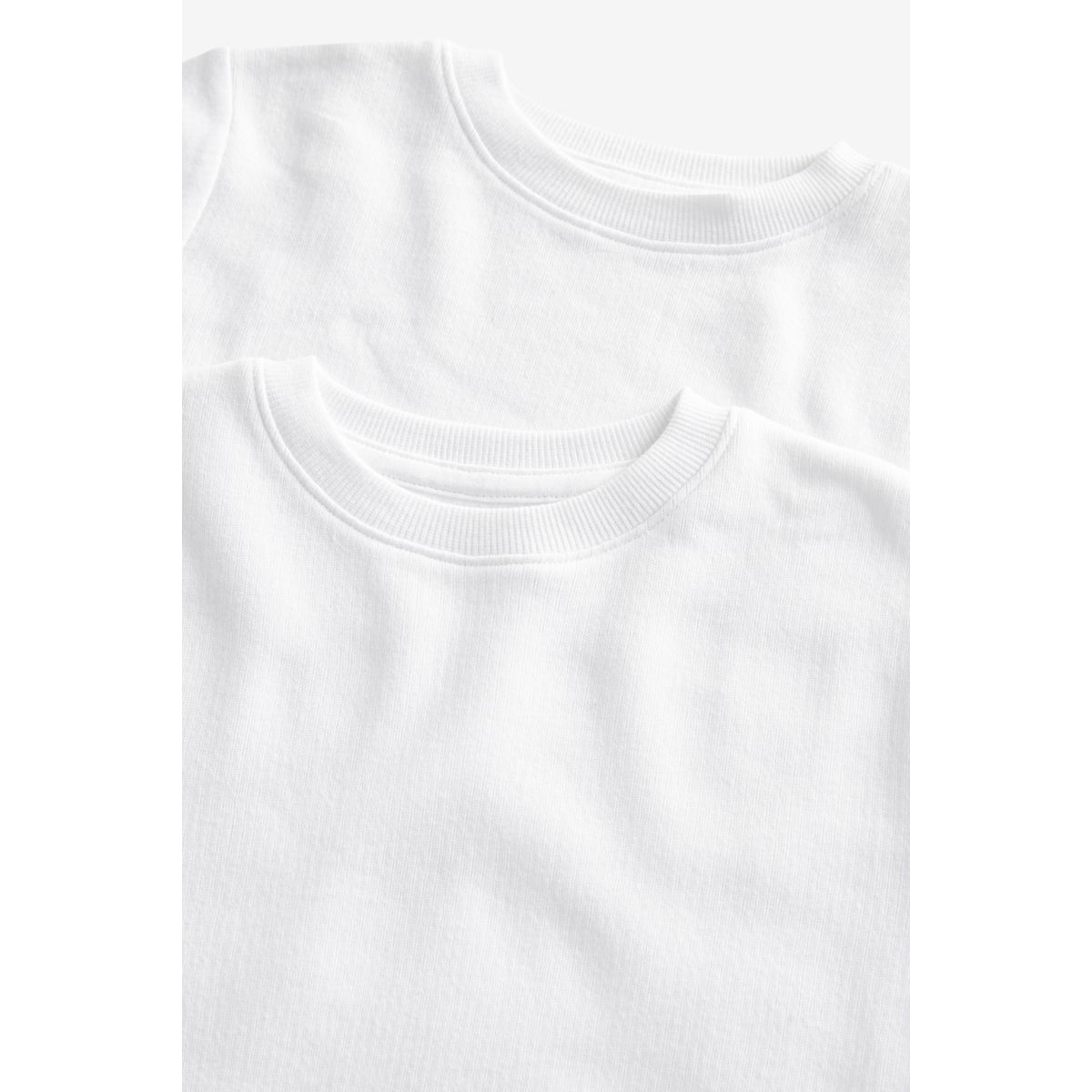 T-shirts thermiques manches courtes, lot de 2 blanc, NEXT