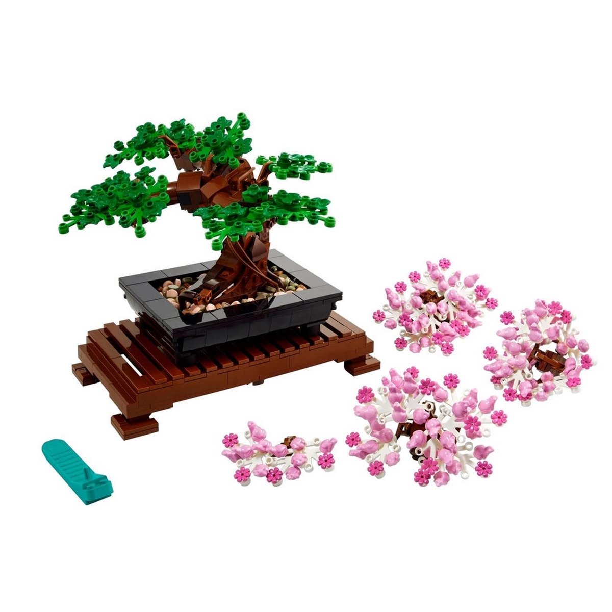Creator Expert lot de 2 articlesBouquet de fleura et arbre Bonsai multicolore, LEGO