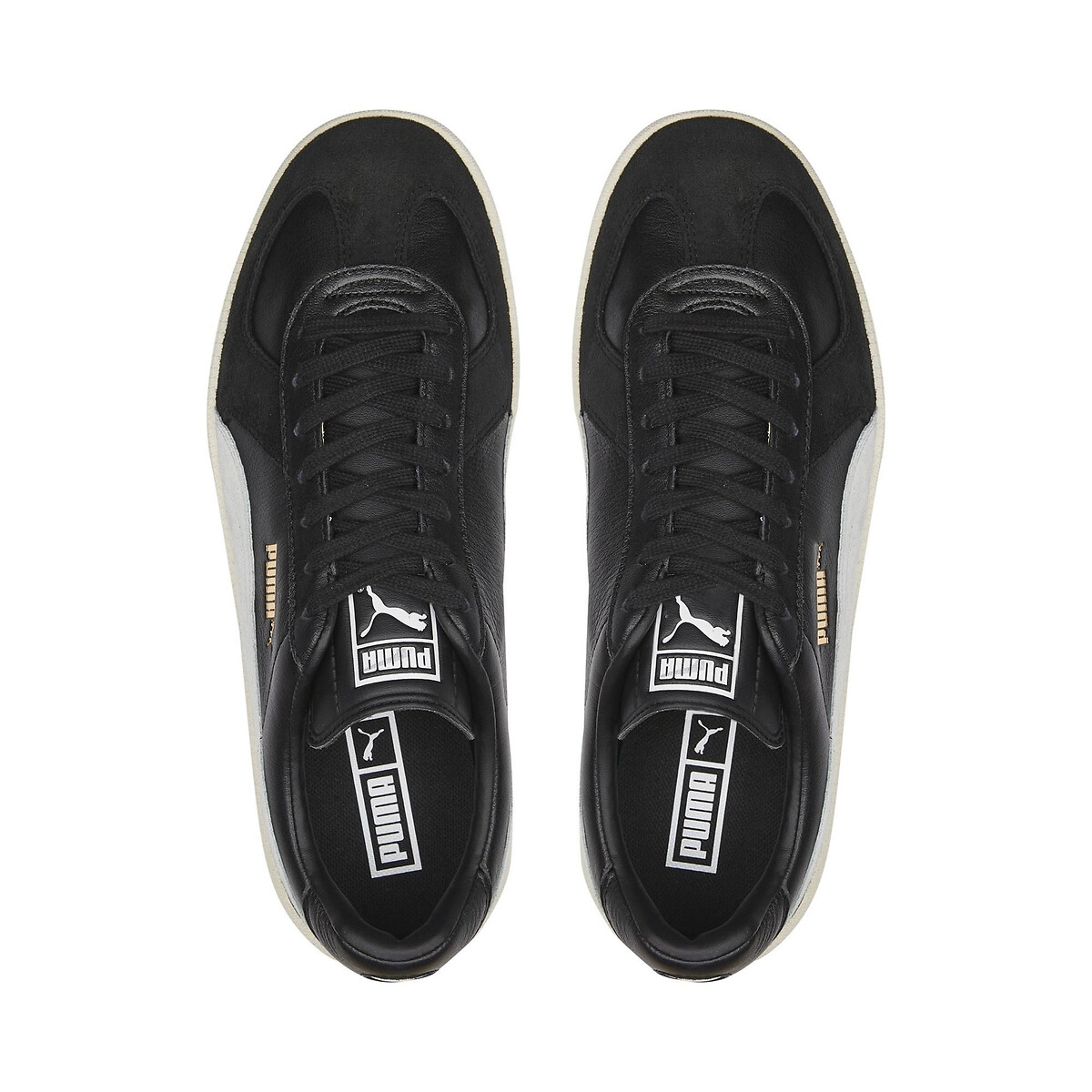 Sapatilhas em pele, Army Trainer preto/branco, PUMA