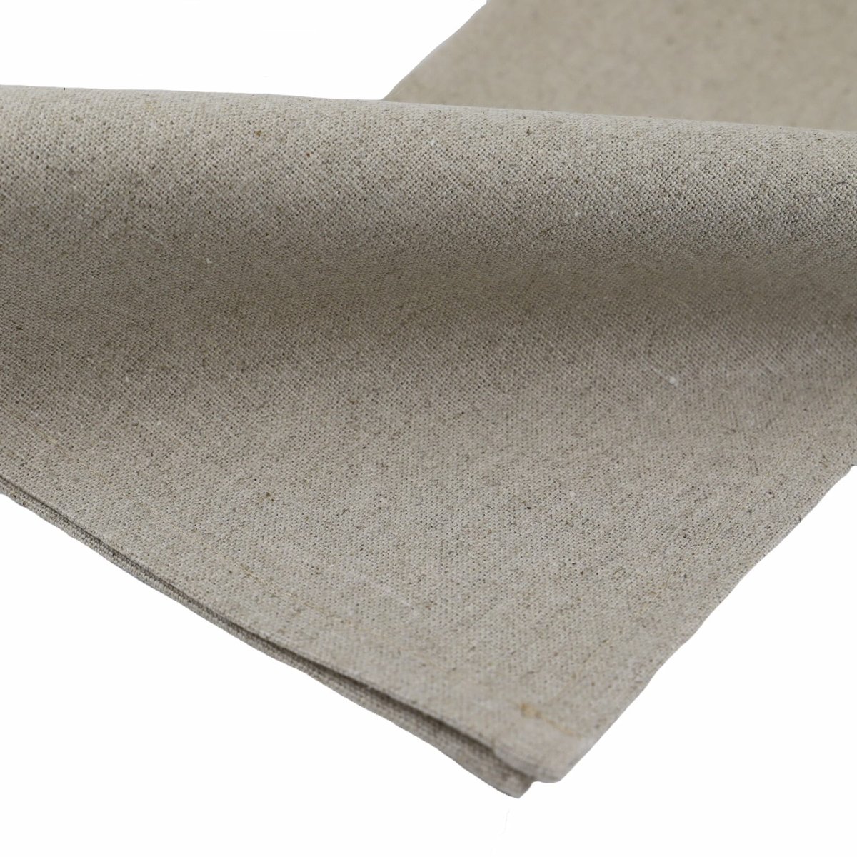 Lot de 6 serviettes de table 100% Lin LINELLE beige, LINANDELLE