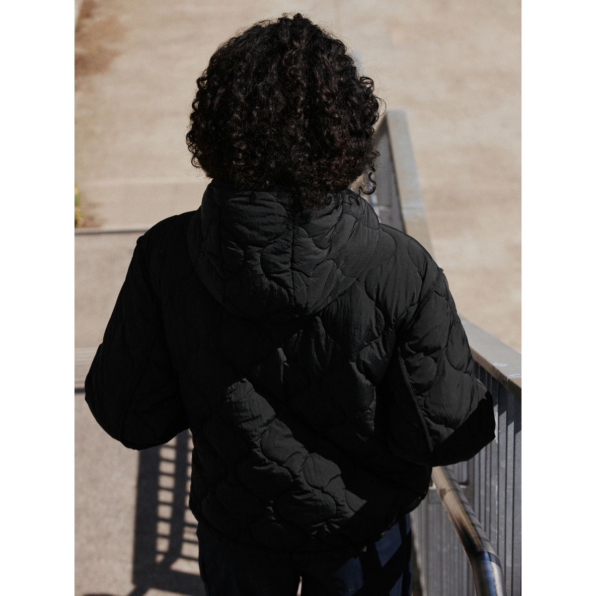 Veste matelassée légère noir, NEXT