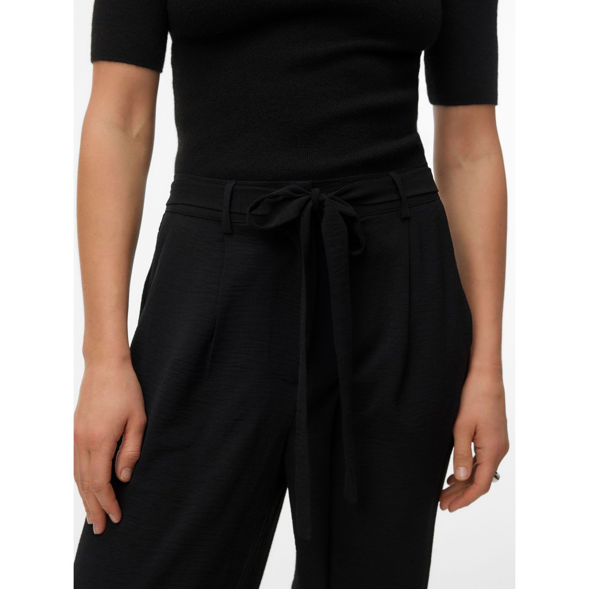 Pantalon À Jambe Large noire - black, VERO MODA