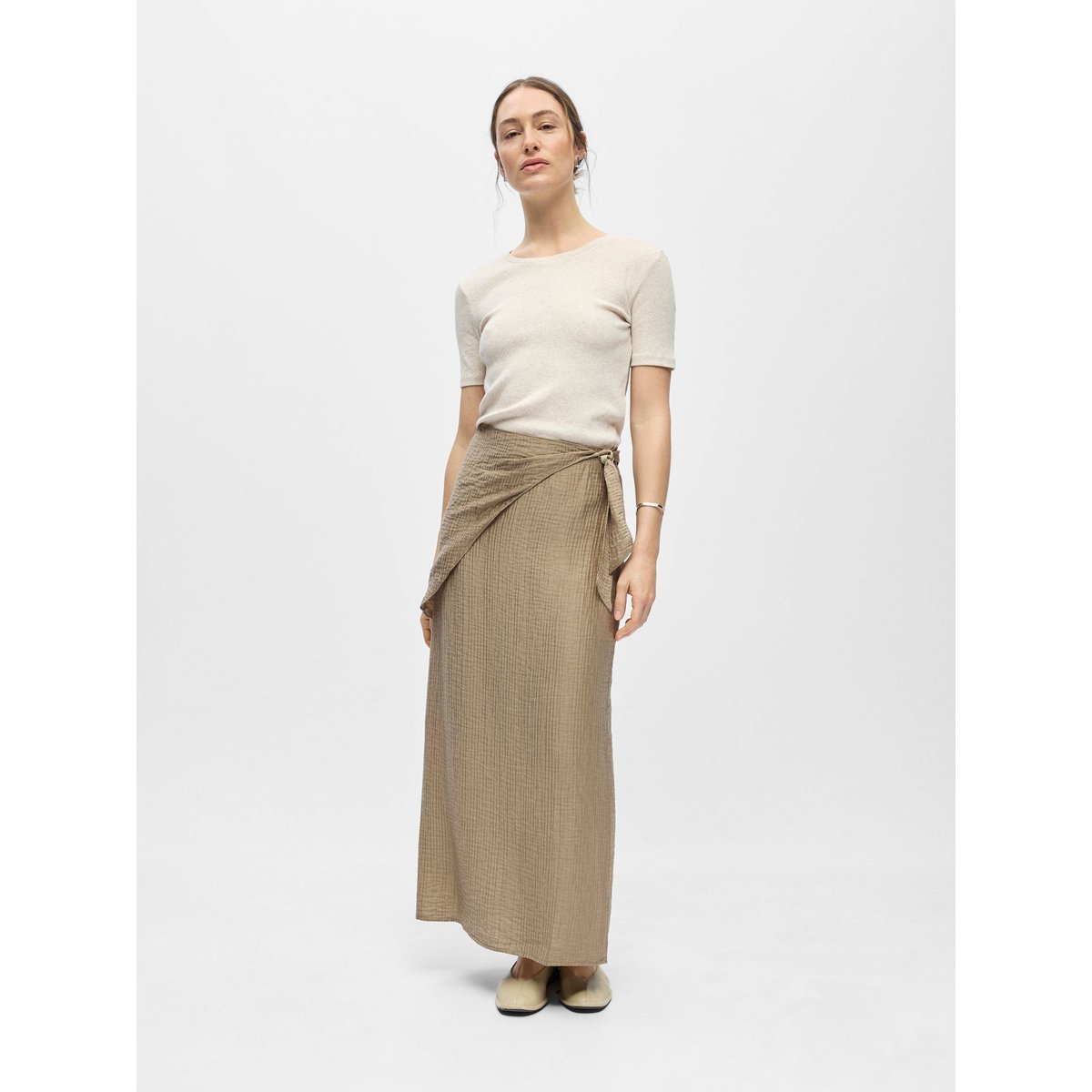 Jupe marron - desert taupe, OBJECT