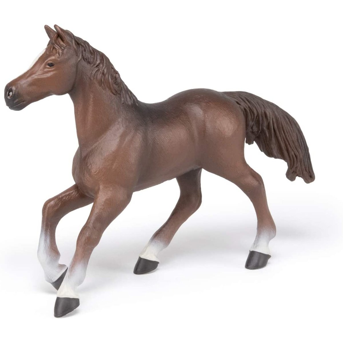 Figurine Jument Anglo arabe marron, PAPO