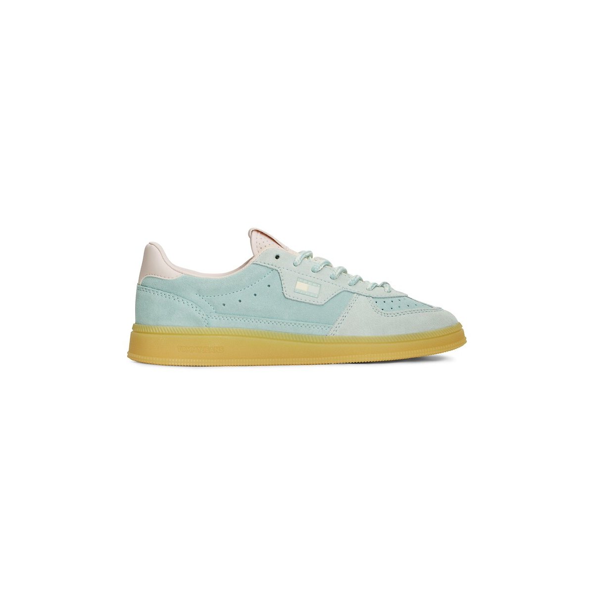 The Greenwich Suede Trainers light blue, TOMMY JEANS