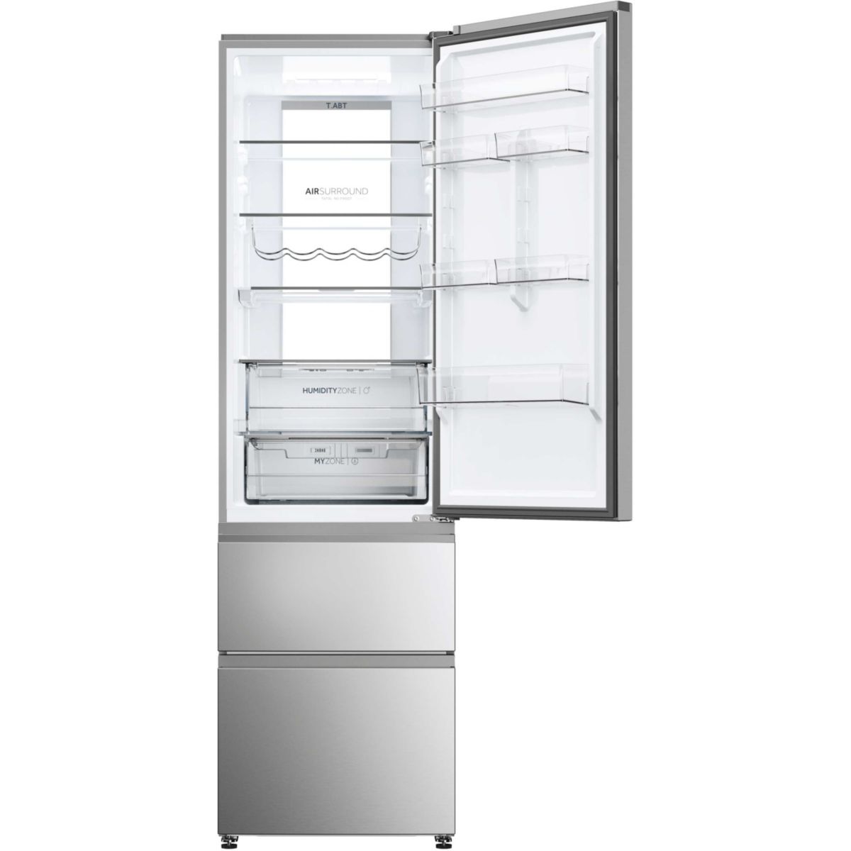 Réfrigérateur combiné HTW7620ANMG couleur unique, HAIER