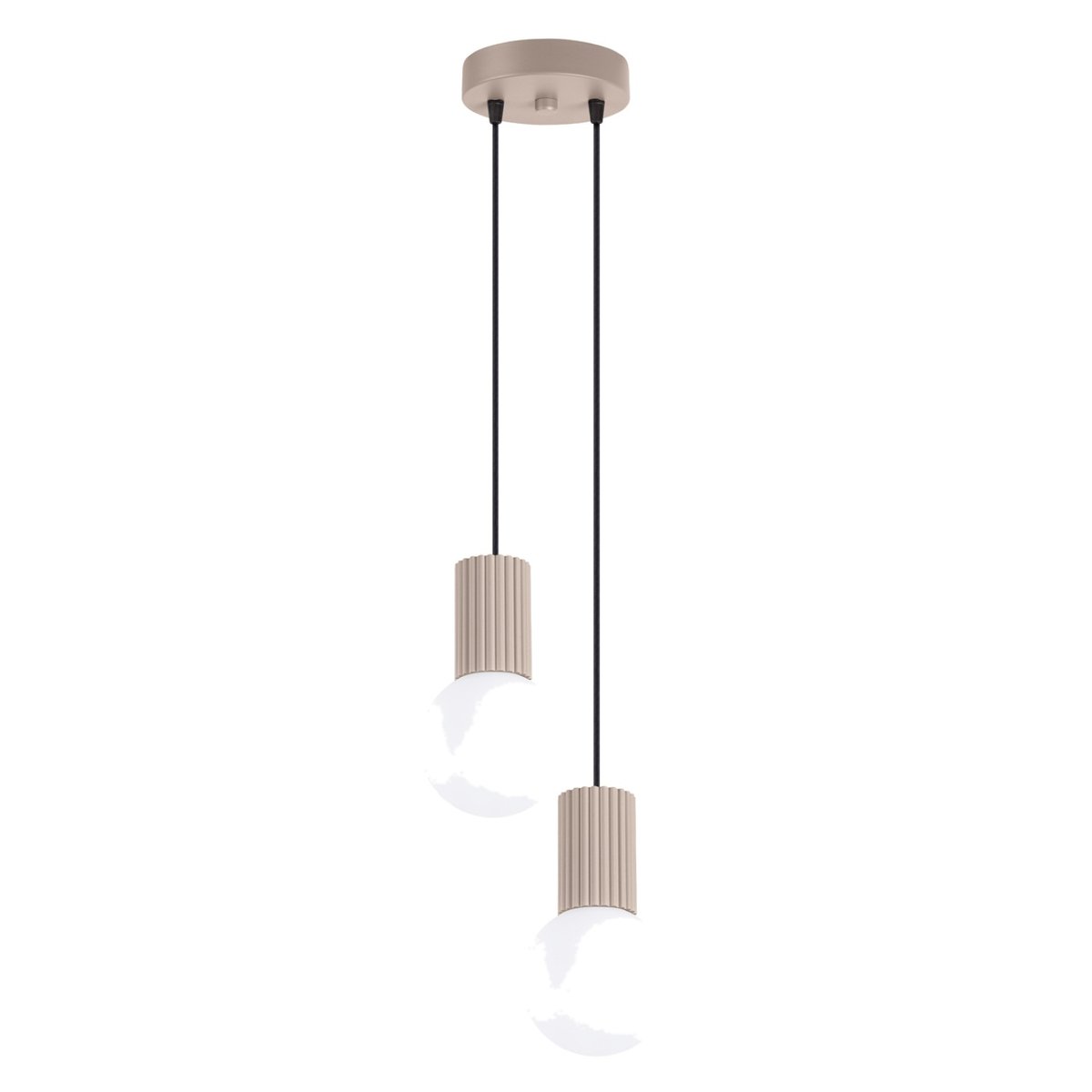 Suspension Aluminium Taupe G9 2 Halo taupe, EDEN