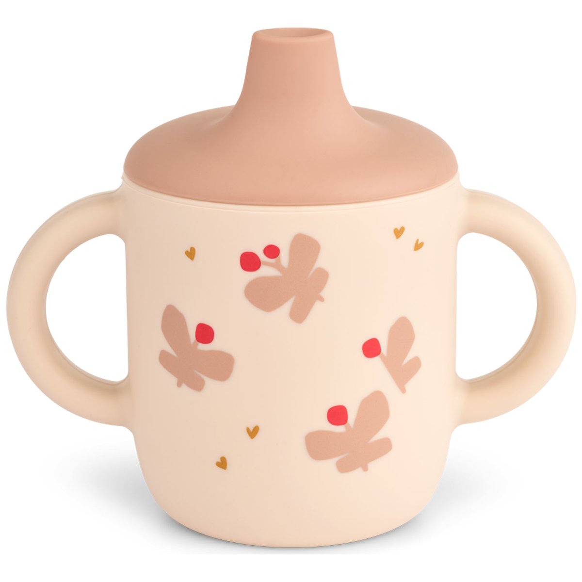 Tasse à bec Neil rose, écru, LIEWOOD