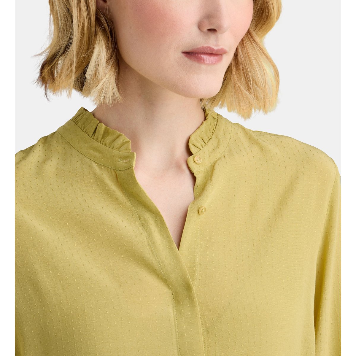 Chemise detroit jacq droite kaki clair, GALERIES LAFAYETTE