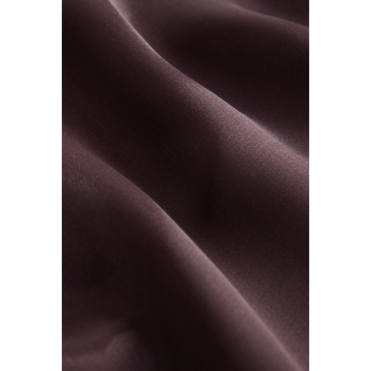 Jupe mi-longue en satin marron chocolat, NEXT