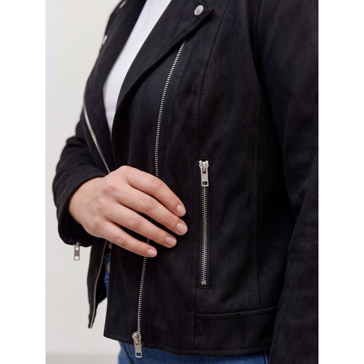 Veste En Similicuir black 1, VERO MODA