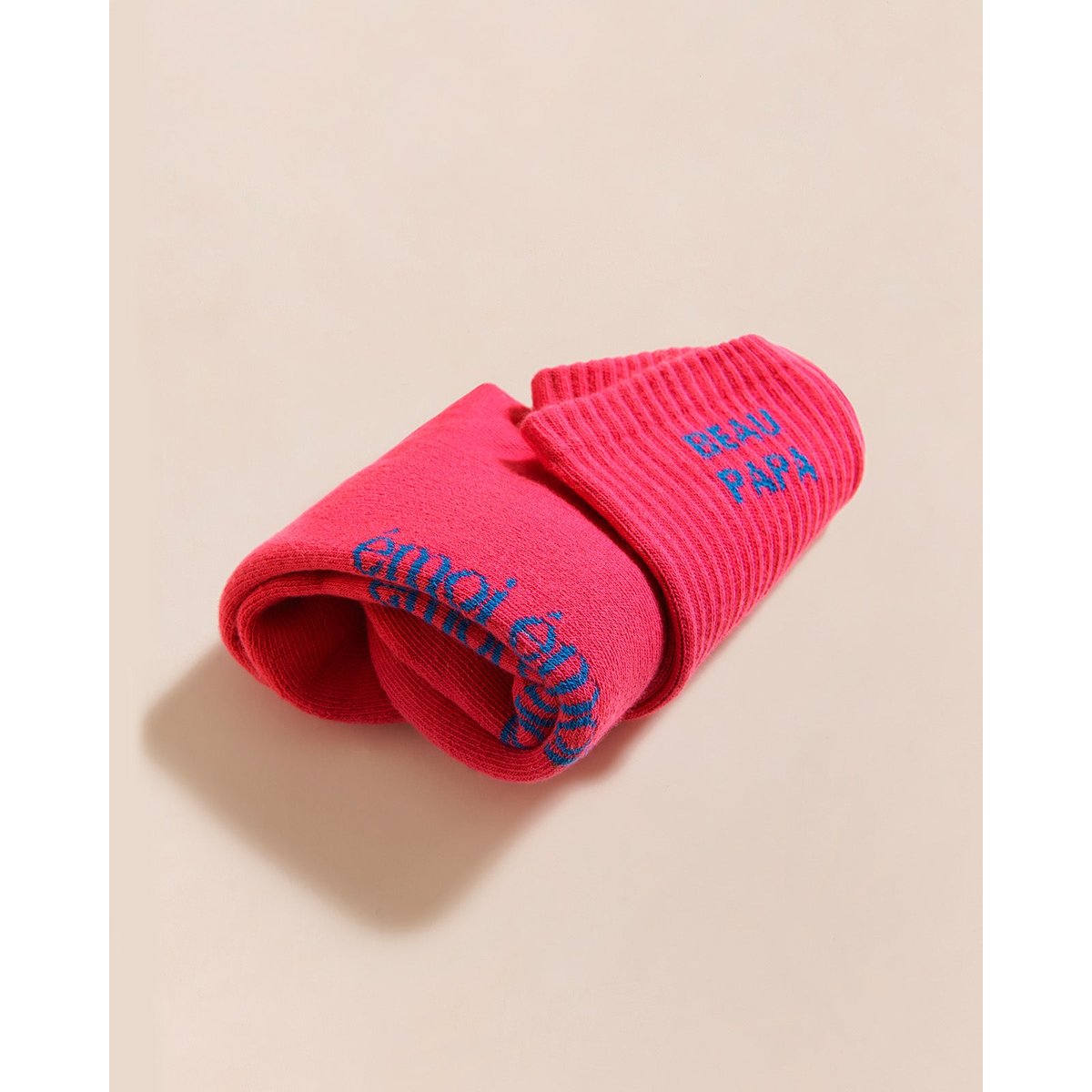 Chaussettes Beau papa, FAMILY SOCKS rose - rose - rose, EMOI EMOI
