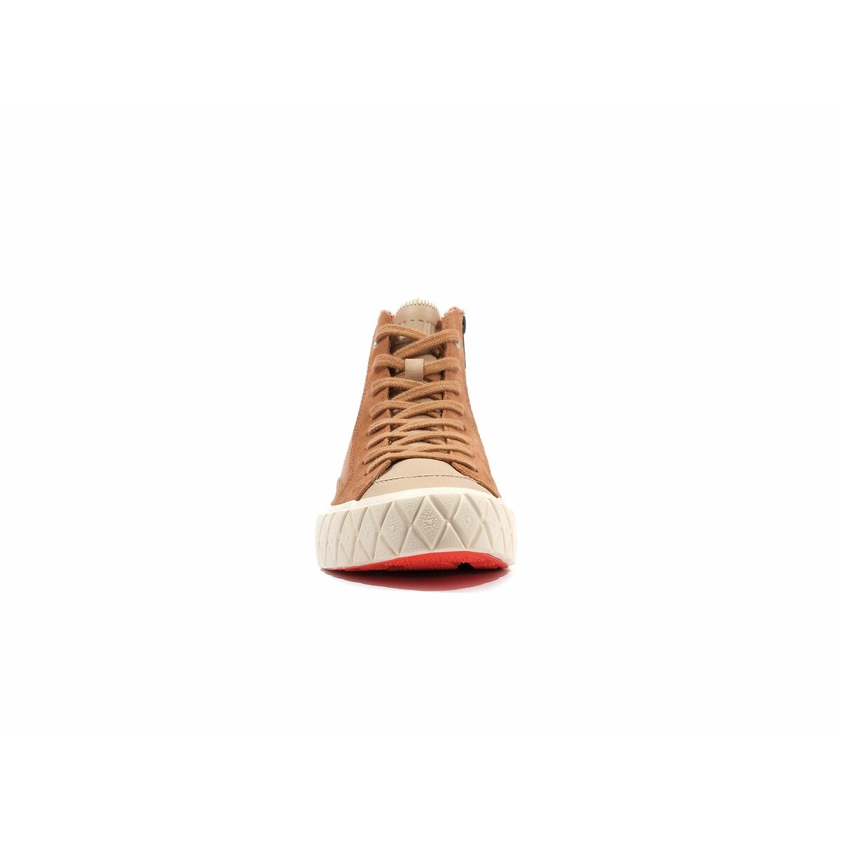 Sapatilhas em pele Palla Ace Chukka camel, PALLADIUM