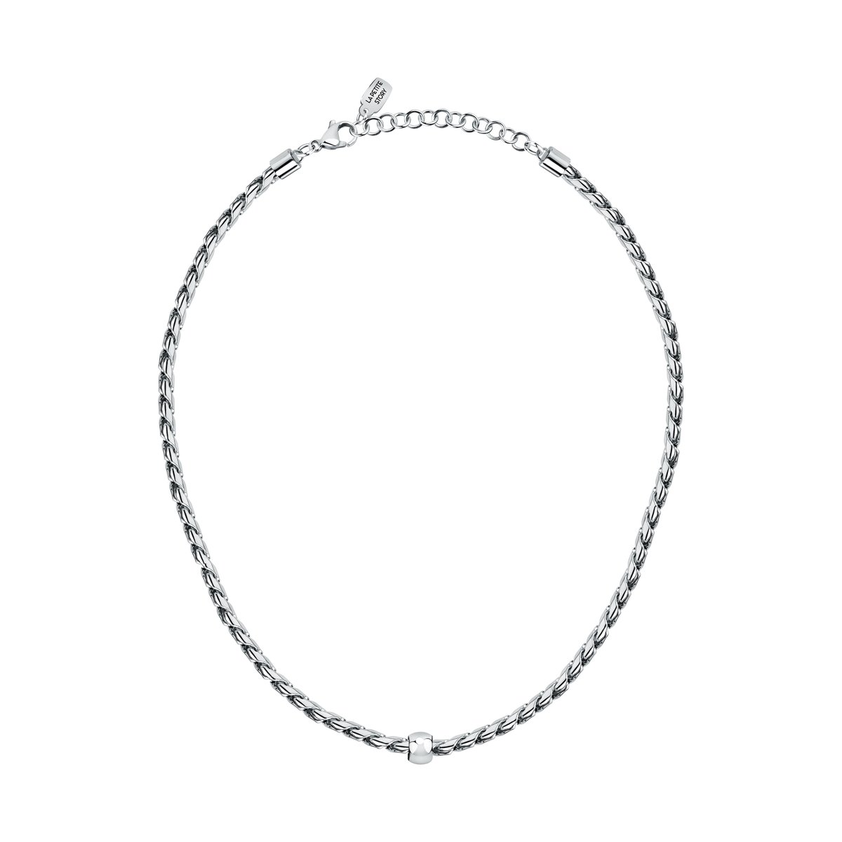 Collier CONTEMPORARY acier inoxydable, LA PETITE STORY