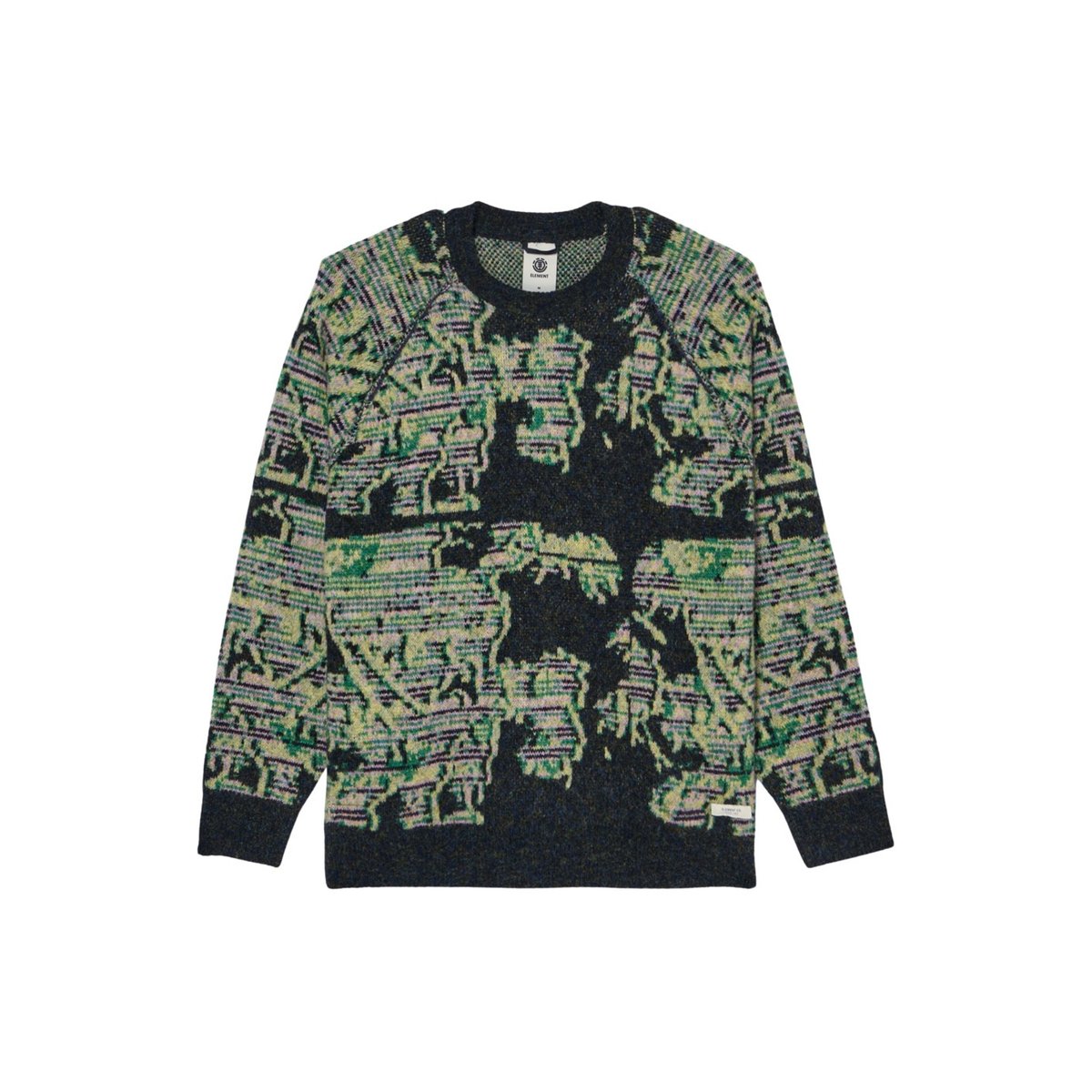 Sweat ANALOG vert zoom, ELEMENT