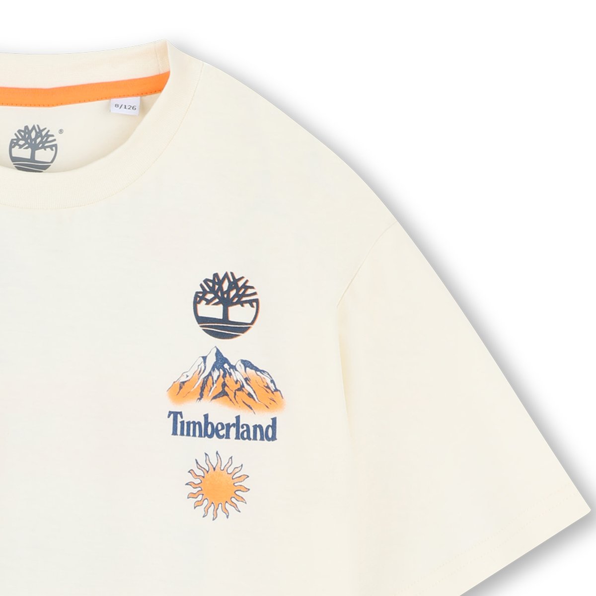 T-shirt ample imprimé montagne riz, TIMBERLAND