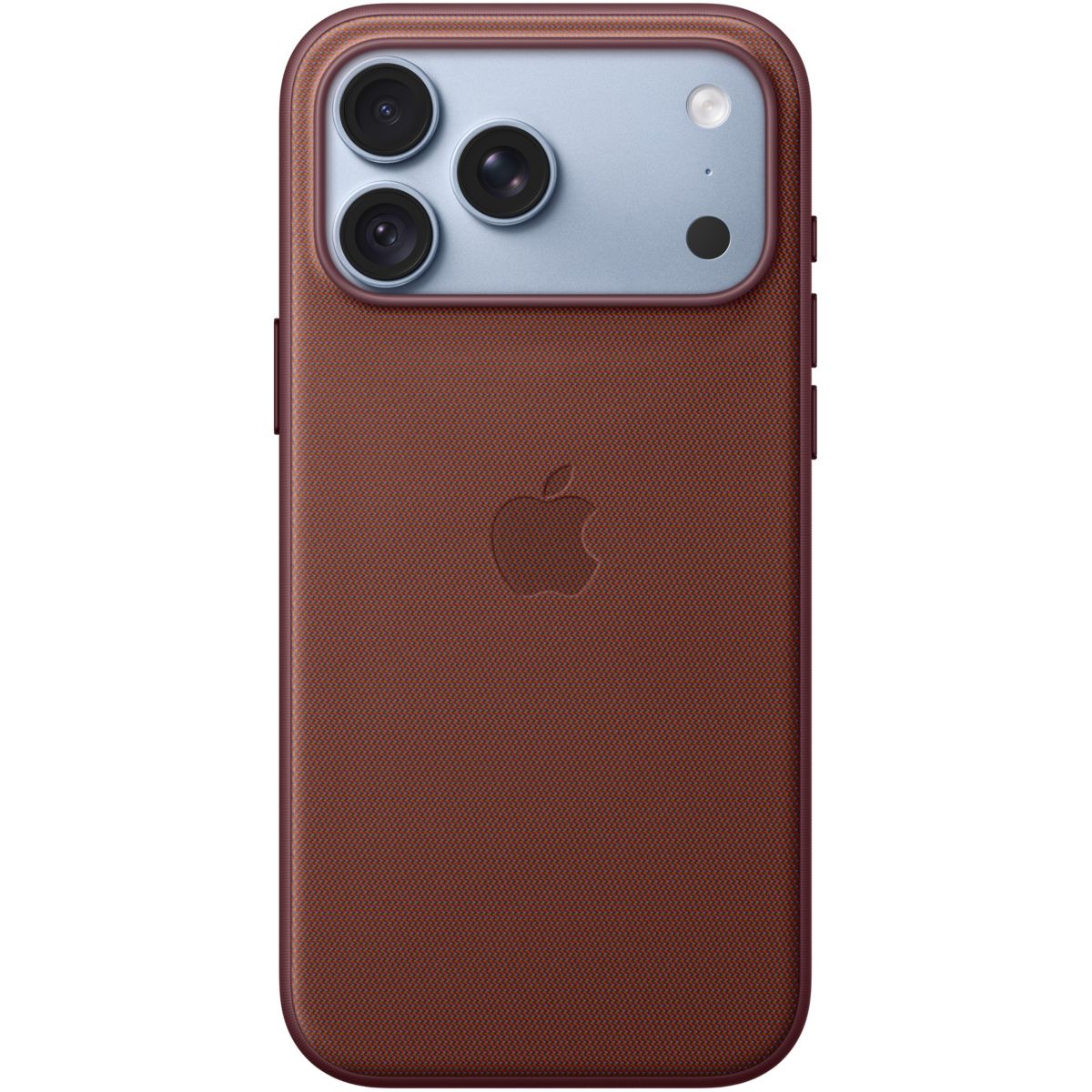 Coque iPhone 18 Pro Max TechWoven Bordeaux Mag couleur unique, APPLE