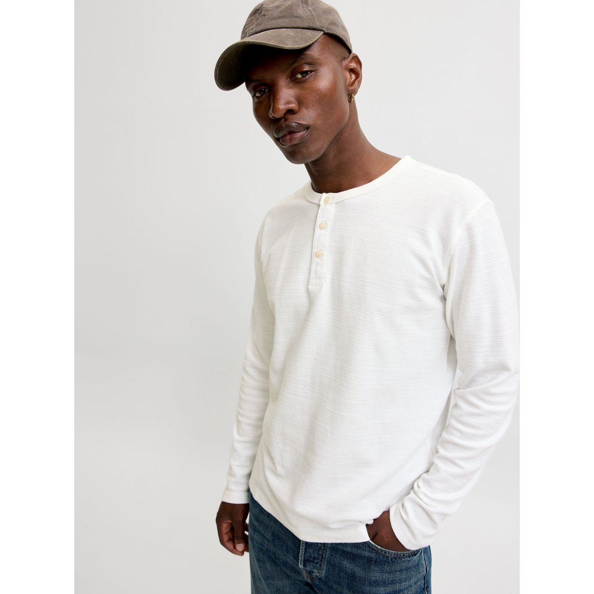T-Shirt À Manches Longues bright white 1, JACK & JONES