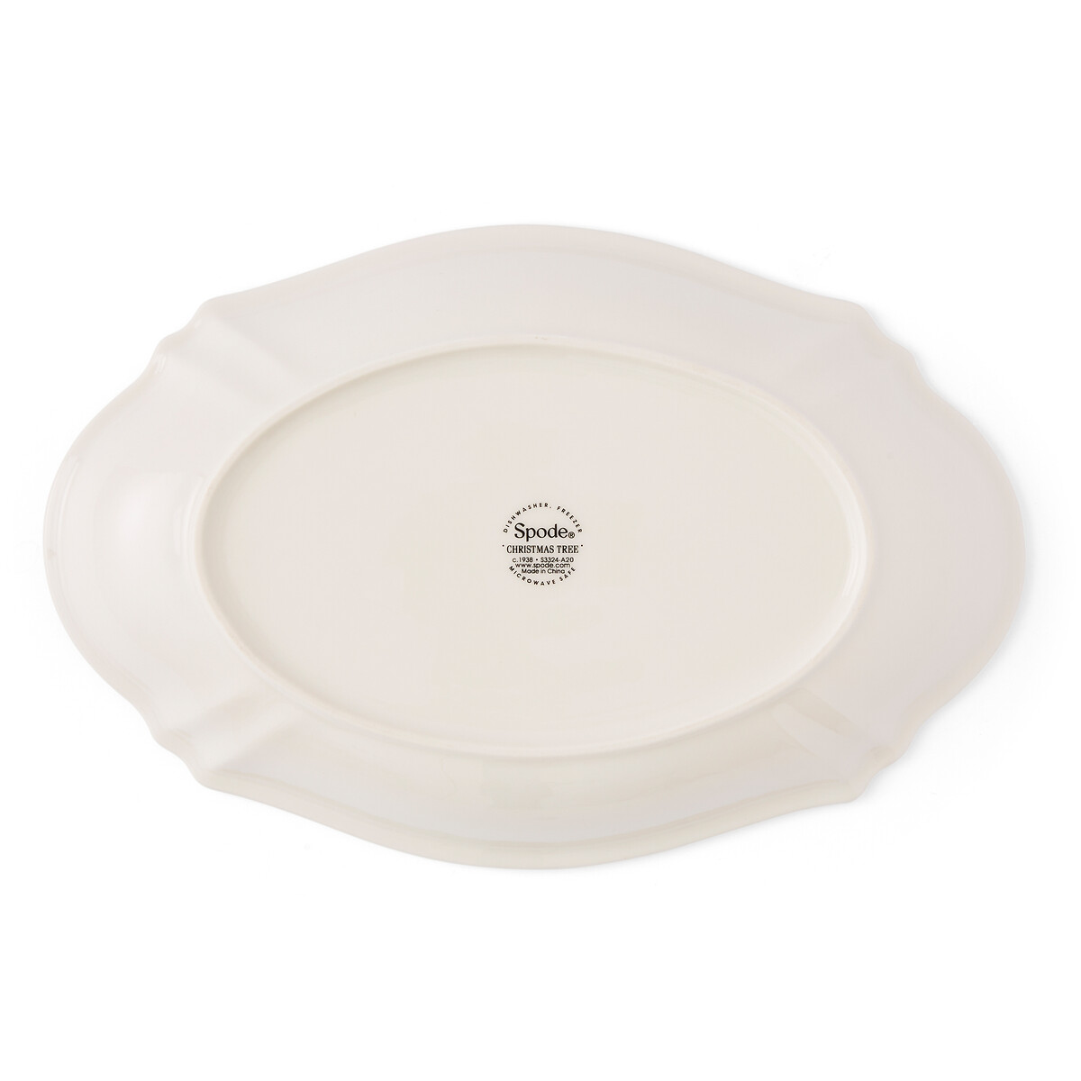 Christmas Tree Merry Christmas Tray white, SPODE
