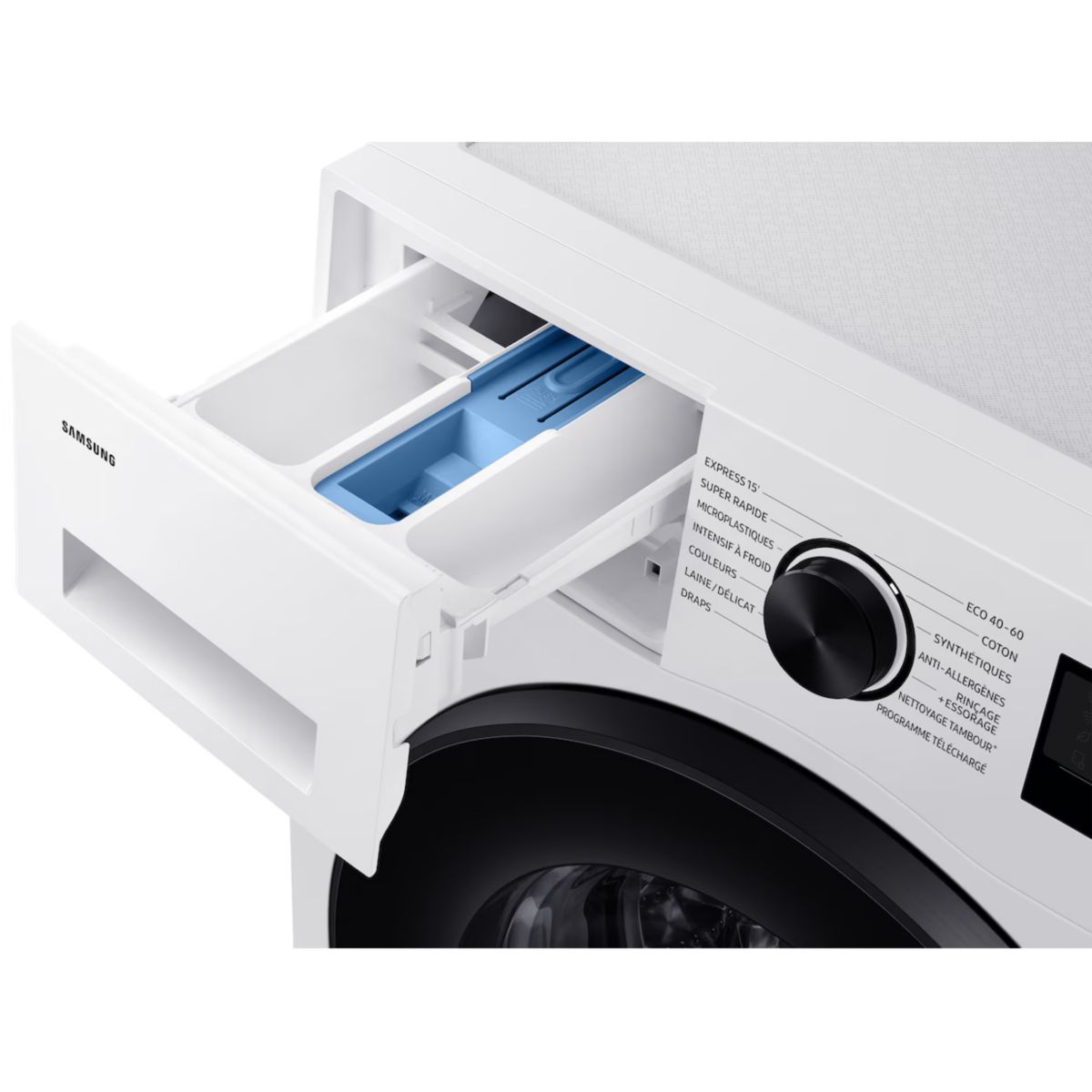 Lave linge hublot WW11DG5B25AE Bespoke AI blanc, SAMSUNG