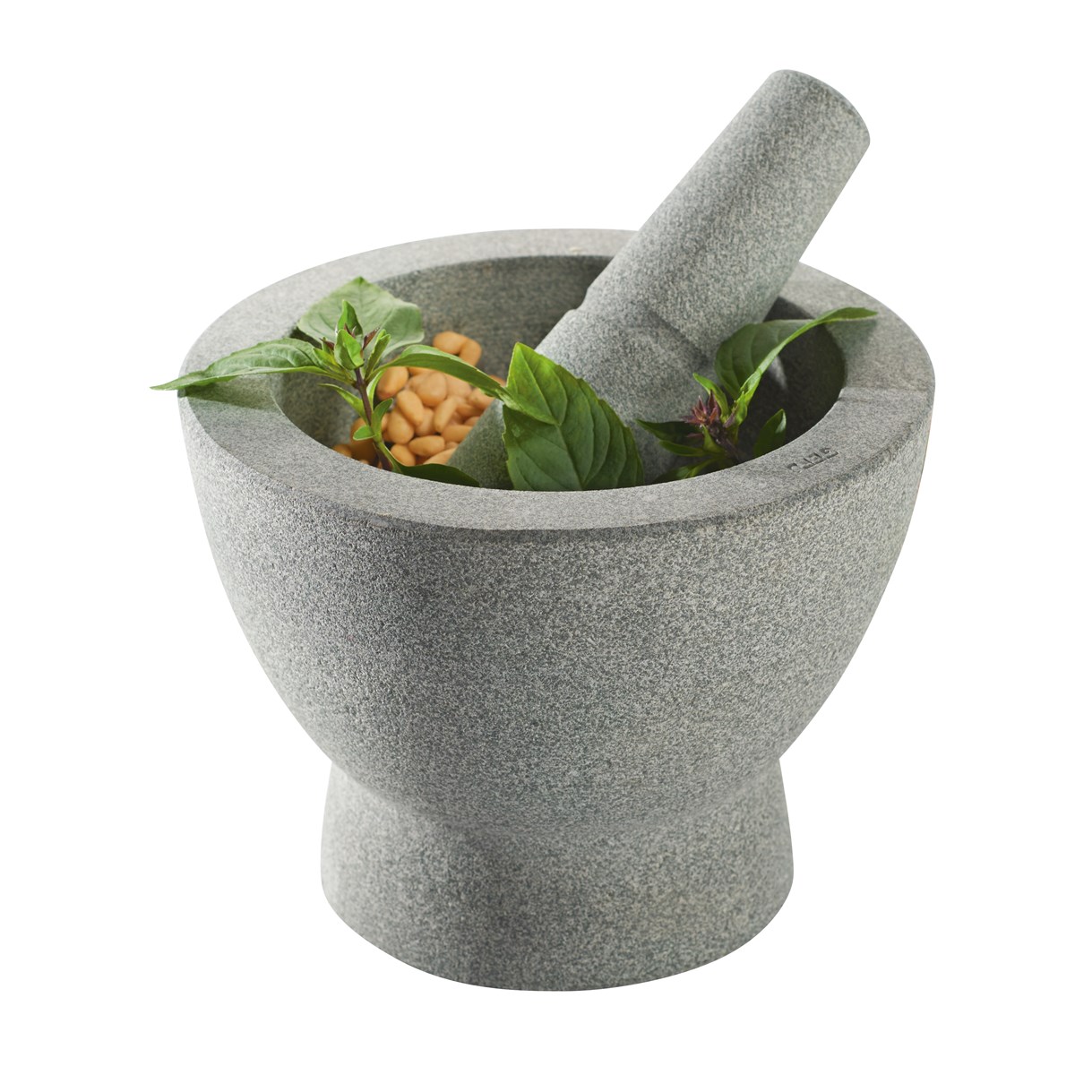 Mortier en granit 17 cm CRUNCHY gris, GEFU