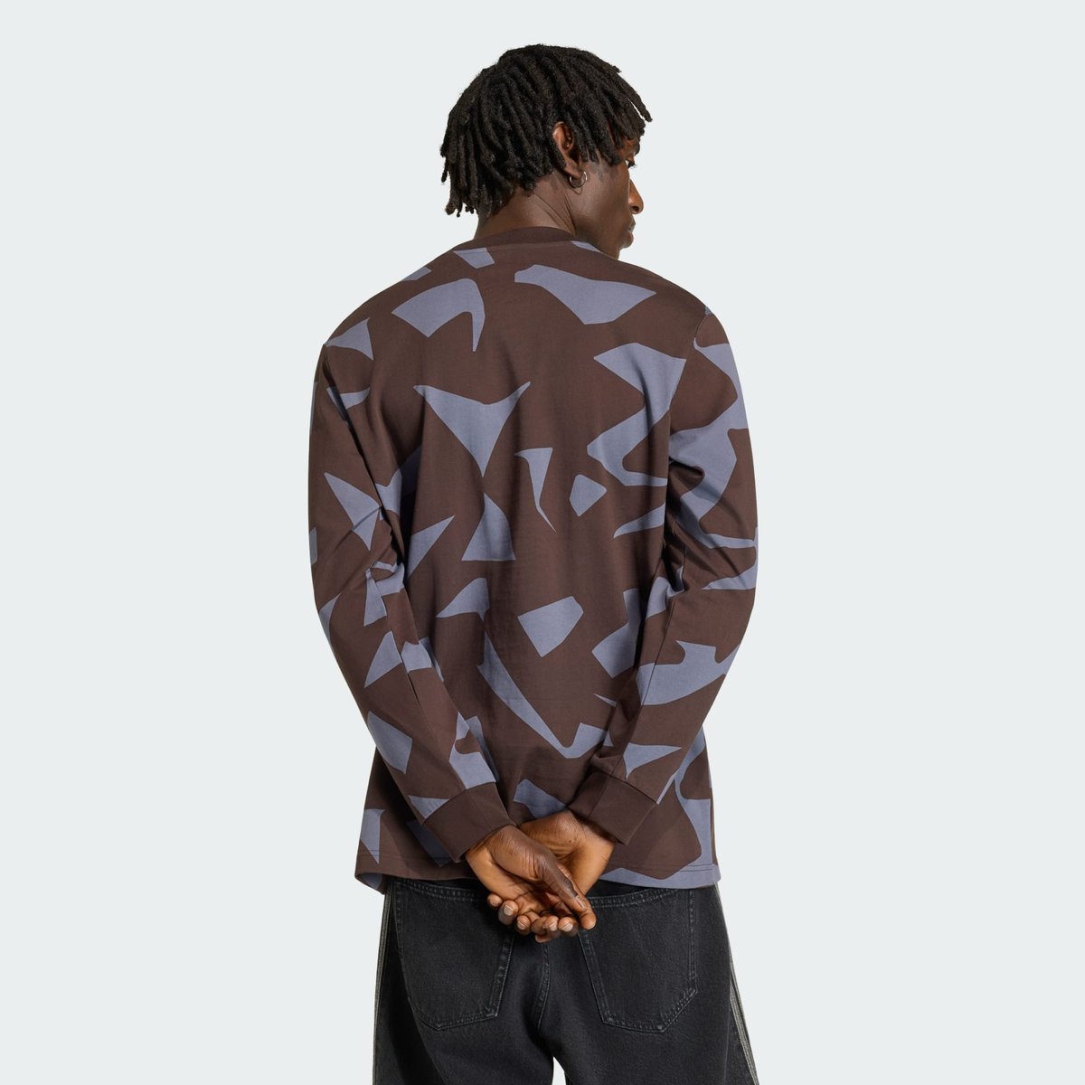 Haut Manches Longues Amg Camo Haut Manches Longues Amg Camo aurora coffee / aurora onix, adidas Performance