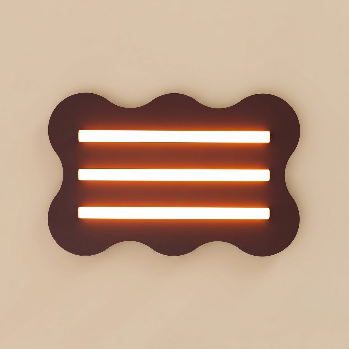 Plafonnier Acier Marron S14d 1 Klover marron, EDEN
