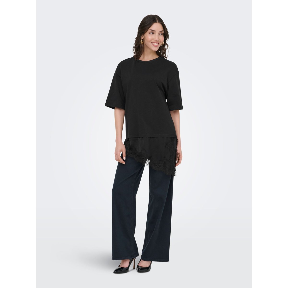 T-Shirt black 1, JDY