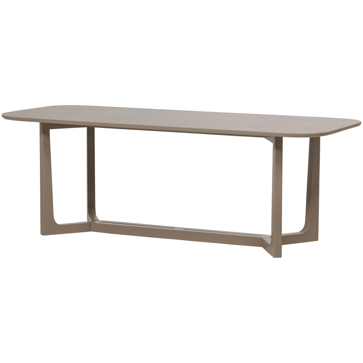 Table à manger en bois de manguier 8 personnes FERION sable, WOOOD
