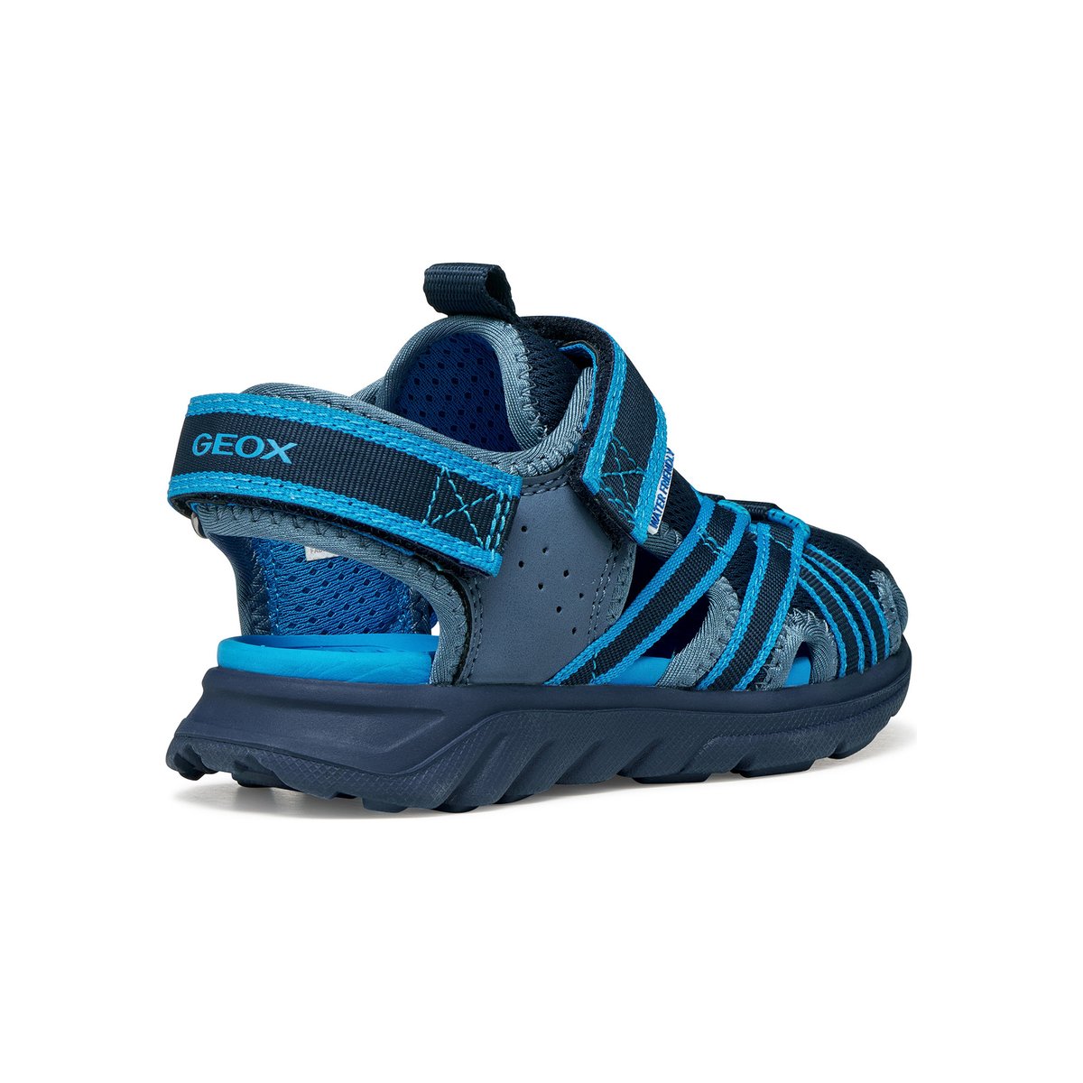 Sandales fermées Airadyum, water friendly bleu marine/bleu clair, GEOX