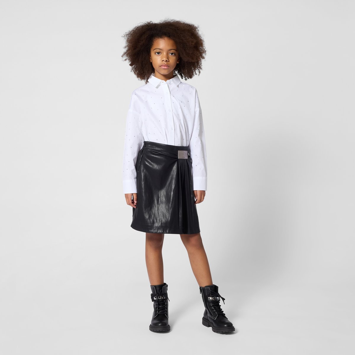 Chemise manches longues blanc, DKNY
