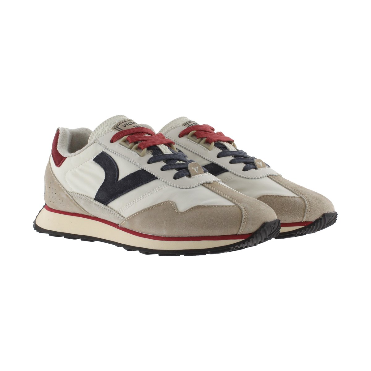 Basket Basse Cuir Root Washed crème, VICTORIA