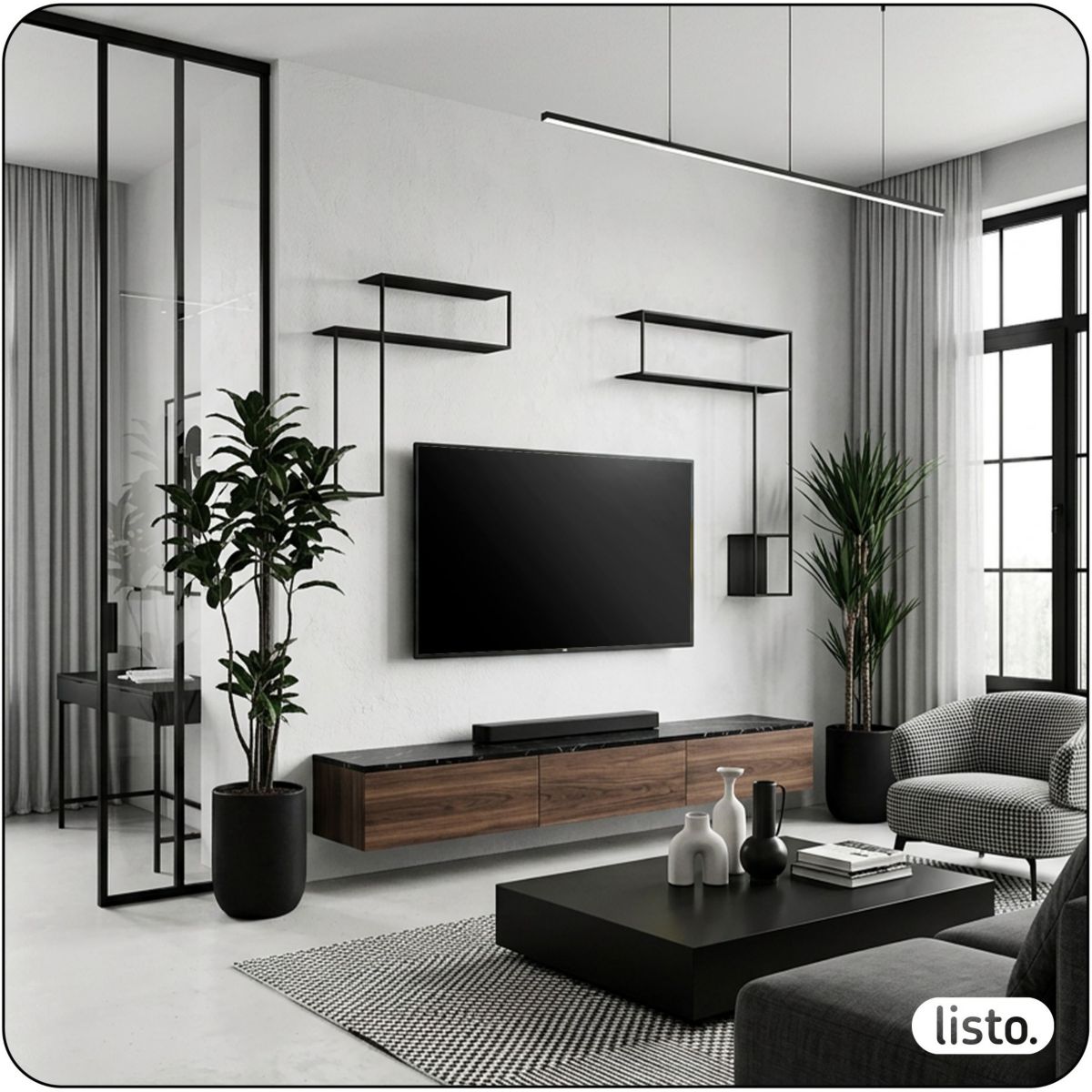 TV LED 40FHD036 (2022) 40" (101 cm) couleur unique, LISTO
