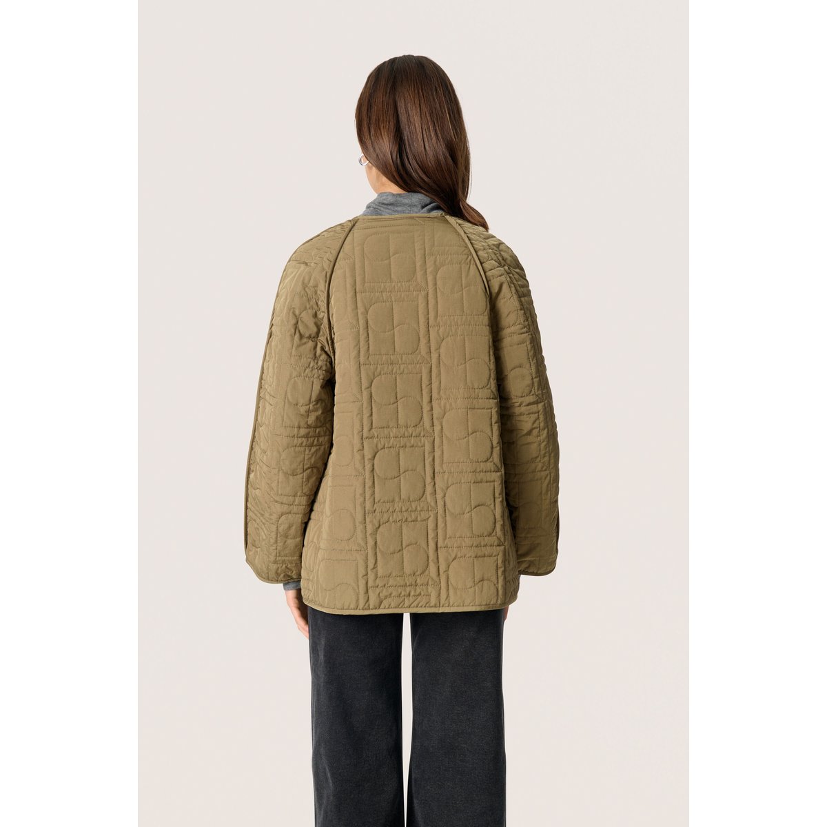Outerwear vert covert green, SOAKED IN LUXURY