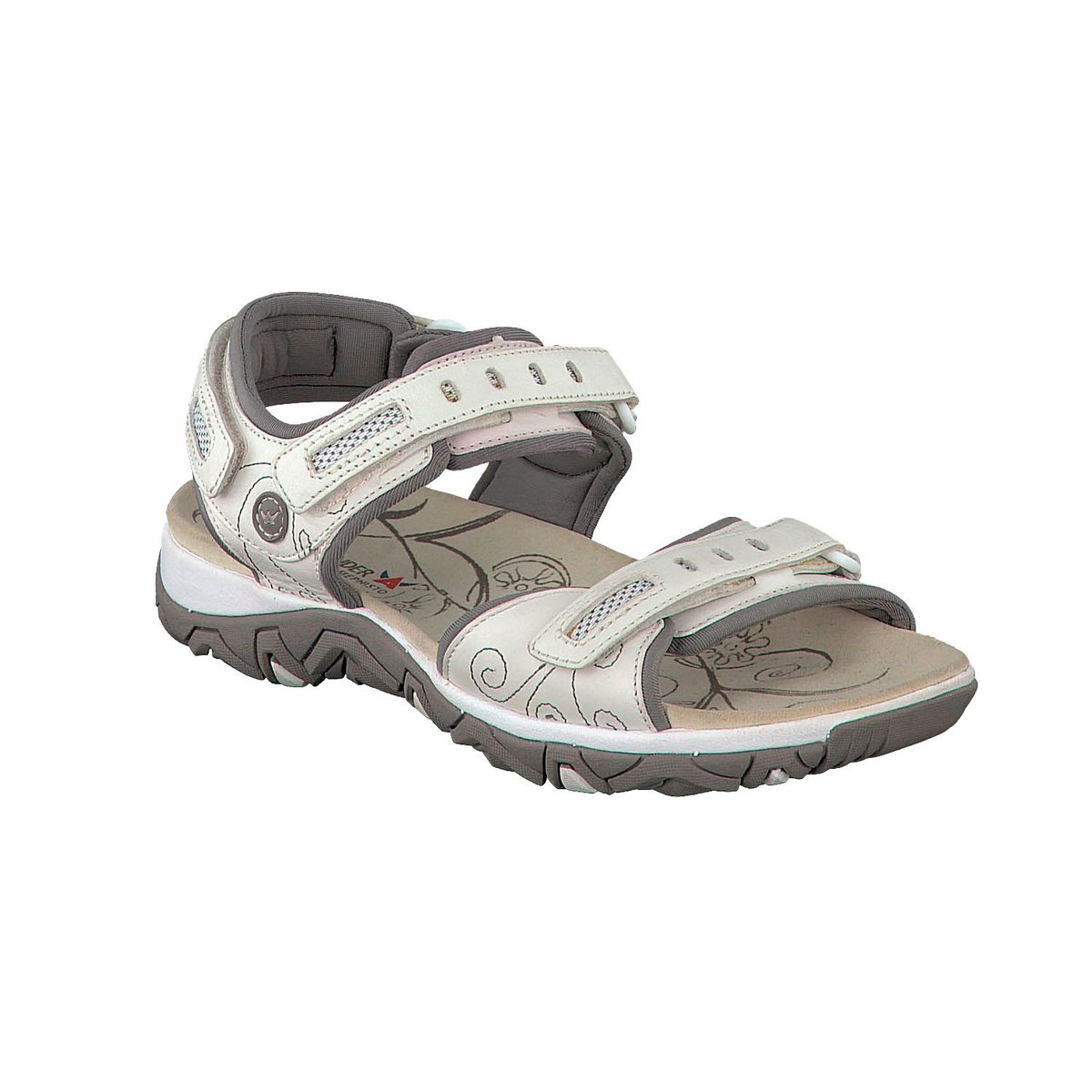 Sandales en cuir / textile LAGOONA blanc 2001, MEPHISTO