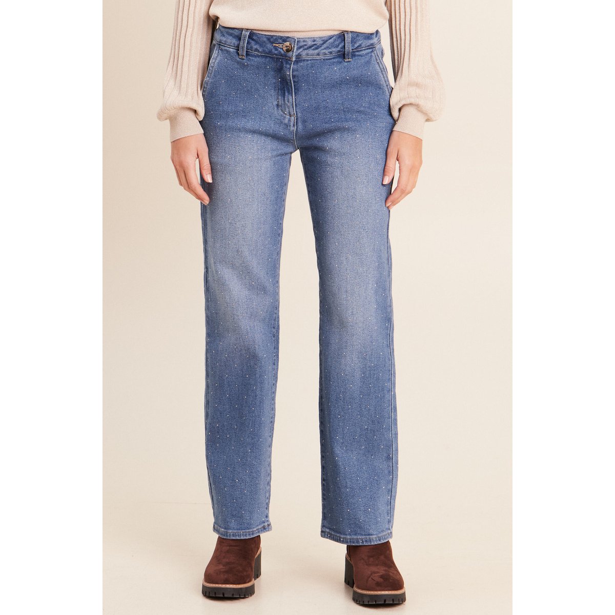 Jean avec strass denim stone, BREAL