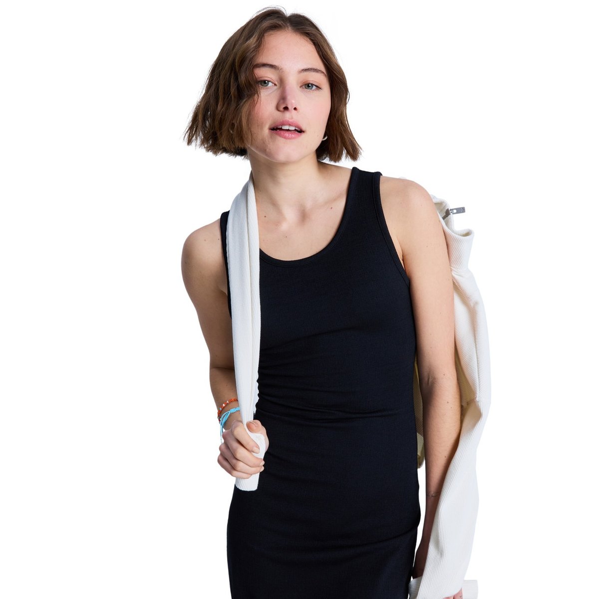 Robe midi GOOD KEEPSAKE. noir anthracite, ROXY