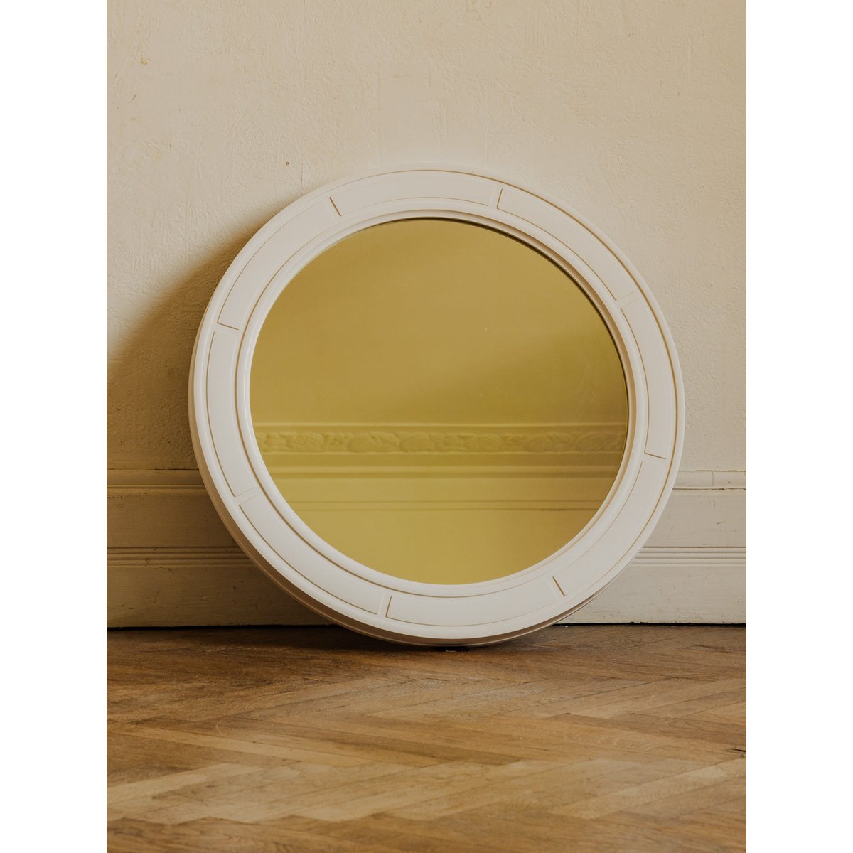 Miroir en fibre de verre blanc Igor N°1182 - Bon état blanc, DEBONGOUT